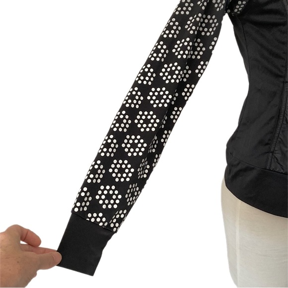 PUMA women’s fitted black white hoodie Zip up - Picture 6 of 15